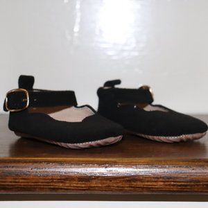 Little Love Bug Co - Black Suede Baby Dress Shoe